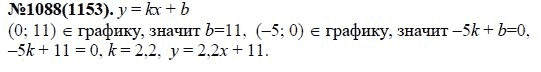 Ответ к задаче № 1088 (1153) - Ю.Н. Макарычев, Н.Г. Миндюк, К.И. Нешков, С.Б. Суворова, гдз по алгебре 7 класс